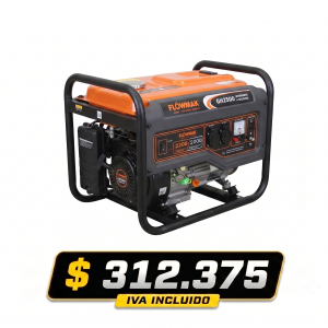 GENERADOR FLOWMAK GASOLI GH2500 220V 2200W PM