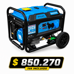 GENERADOR MONO EGG9500E - 8 KVA GASOLINA - HYLUX