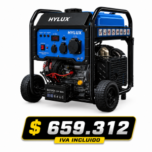 GENERADOR INVERTER EGG80iE - 6 KW 220V GASOLINA - HYLUX