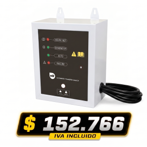 CAJA ATS PARA EGD8500E DIESEL - CABLE 8 M - HYLUX
