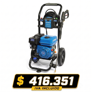 Hidrolavadora Hyundai 7 HP gasolina 214 bar (3.100 psi)