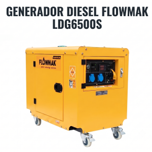 GENERADOR DIESEL FLOWMAK LDG6500S-JM 220-5000W