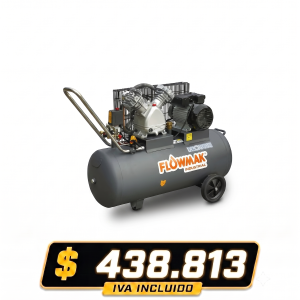 COMPRESOR FLOWMAK VD65-100L-3HP 8BAR 220V