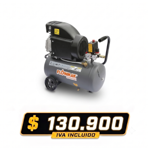 COMPRESOR FLOWMAK FL-24L-1,5HP 8BAR 220V