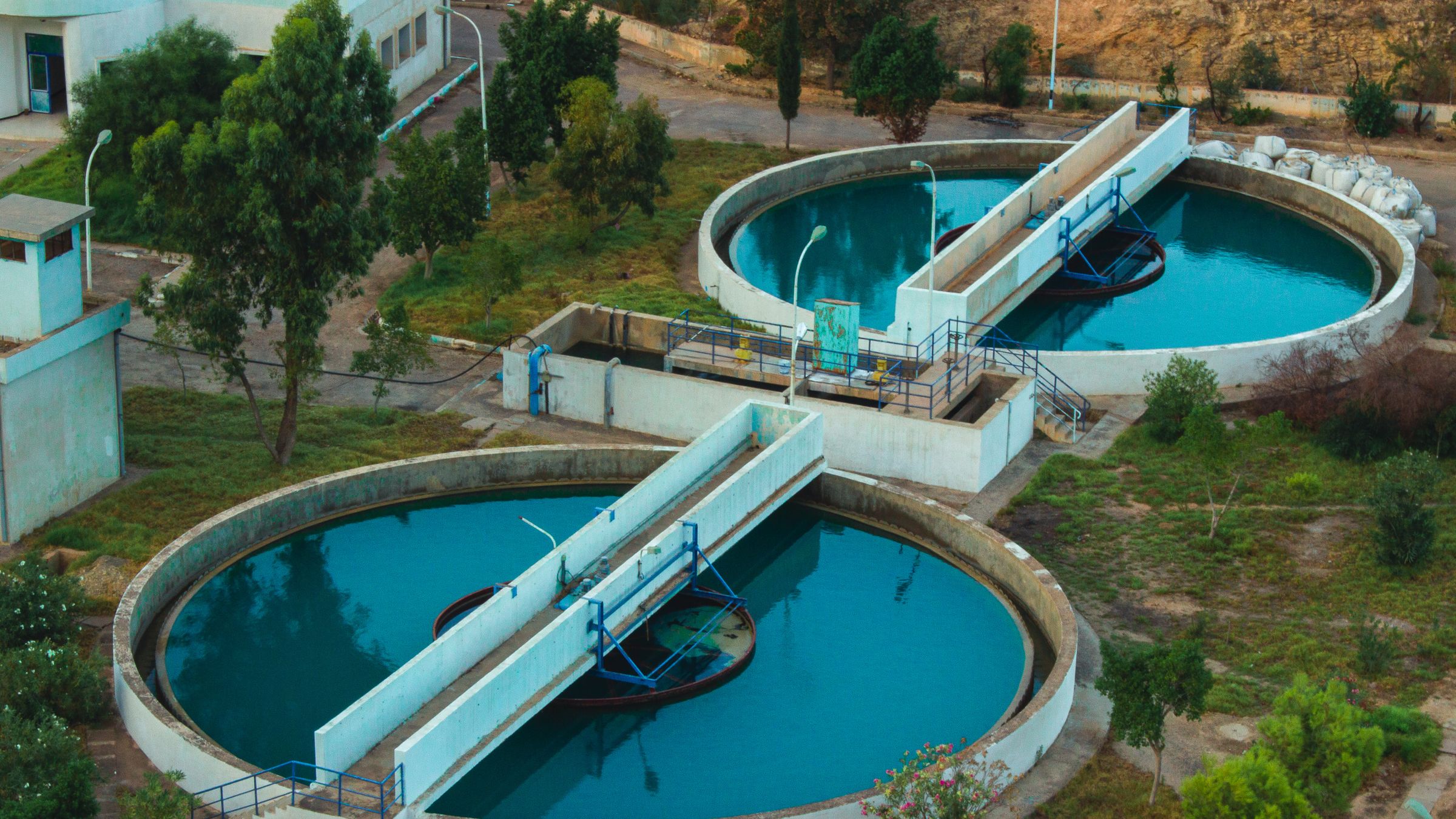 Planta de tratamiento de aguas servidas